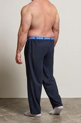 BadRhino Big & Tall Navy Blue Lounge Trousers | BadRhino 2