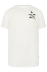 BadRhino Big & Tall White 'The Tuskstone Manor' Graphic T-Shirt | BadRhino  6