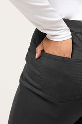 YOURS Plus Size Grey Stretch Pull On GRACE Jeggings | Yours Clothing 4