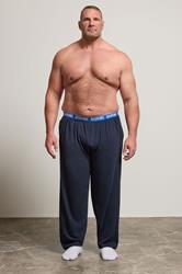 BadRhino Big & Tall Navy Blue Lounge Trousers | BadRhino 1