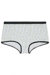 YOURSET 5 PACK Plus Size Grey Avocado Print Shorts | Yours Clothing 7