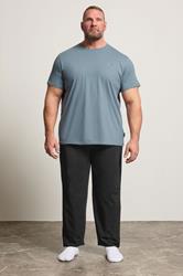 BadRhino Big & Tall Petrol Blue Lounge Trouser & T-Shirt Set | BadRhino 3
