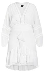 Evans Ivory Sweetheart Dress 3