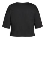 Evans Black Front Pocket Detail T-Shirt 7
