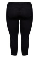 Evans Black Butter Denim Skinny Jean Black 15