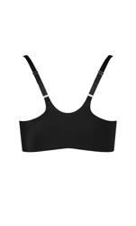 Front Close T-Shirt Black Bra 5
