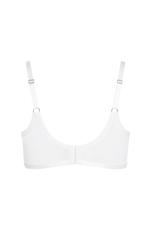 Evans White Electra Underwire Bra 4