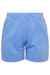 YOURS Curve Blue Jogger Shorts