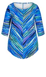 Paint Blue Point Front Tunic 5