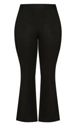 Picasso Black Curve Fit Bootcut Trouser Regular Length 5