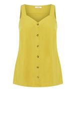 Layered Cami Vest Top in Lime - Roman Originals UK