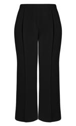 Evans Black Magnetic Flared Trousers 7