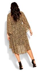 Leopard Print Wrap Dress 3
