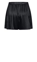 Evans Black Plisse Shorts 4