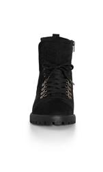 Jackie Black Lace Up Ankle Boot 5