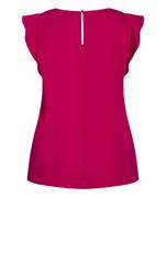 Evans Pink V-Neck Blouse 6
