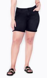 Evans Black Giana Ripped Short 2