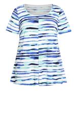 Evans Blue Liv Pleat Front Tunic 6