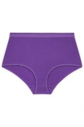 YOURSET 5 PACK Plus Size Purple Ditsy Print Full Briefs | Yours Clothing 9