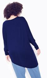 Evans Navy Asymmetrical Tunic 3