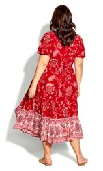 Zara Flutter Rose Dress 3