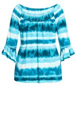Evans Blue Jenna Off Shoulder Top 7