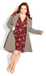 Evans Red Tallulah Dress 3