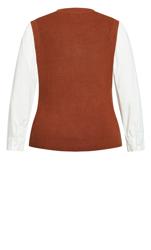 Evans Orange Milly Top 6