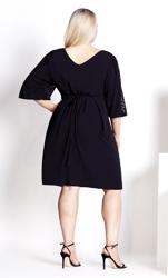 Evans Black Starry Night Dress 4