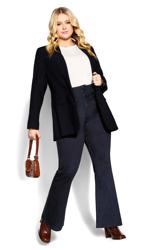 Evans Blue High Waisted Bootcut Jeans 2