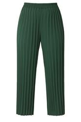 YOURS LONDON Curve Green Pleated Trousers