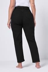 YOURS Plus Size Black Mom Jeans | Yours Clothing  2