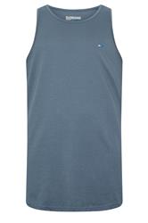 BadRhino Big & Tall 3 PACK Green/Blue/Brown Plain Vest Tops | BadRhino 12