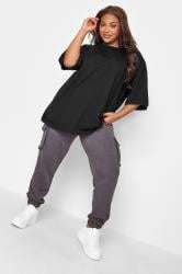YOURS 2 PACK Plus Size Khaki Green & Black Camo Print T-Shirts | Yours Clothing 6