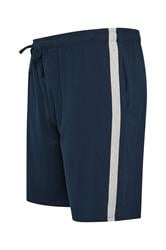 BadRhino Big & Tall Navy Blue Lightweight Lounge Shorts