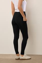 LTS Tall Women's Black Cotton Pocket Leggings | Long Tall Sally 3