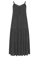YOURS Plus Size Black Tiered Maxi Dress | Yours Clothing 5