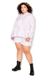 Evans Lilac Tie Dye Hoodie 4