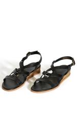 WIDE FIT O Ring Strappy Sandal - black 2