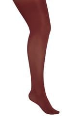 Burgundy Red 90 Denier Microfibre Premium Tights