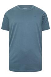 BadRhino Big & Tall 5 PACK Black/Green/Off White/Brown/Blue Extra Long T-Shirts 8