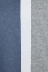 KAM Big & Tall Indigo Blue Stripe T-Shirt | BadRhino 3