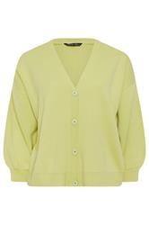 LIMITED COLLECTION Curve Green Balloon Sleeve Cardigan