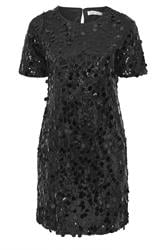 YOURS LONDON Curve Black Sequin T-Shirt Dress