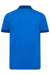 BadRhino Big & Tall Blue Chambray Pocket Polo Shirt | BadRhino 6