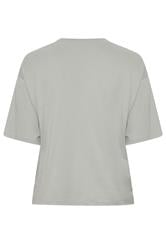 LIMITED COLLECTION Plus Size Grey Bow Beaded Top 7