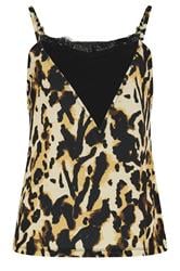 STAR Brown Leopard Print Cami Top