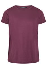 YOURSET 3 PACK Plus Size Green & Purple Core T-Shirts | Yours Clothing 9