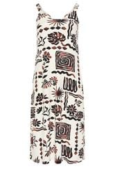 YOURS Curve Ivory White Abstract Throw On Dress