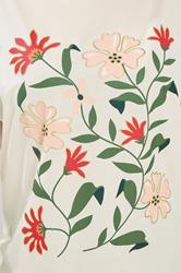 YOURS Plus Size Pink Floral Graphic T-Shirt | Yours Clothing 4